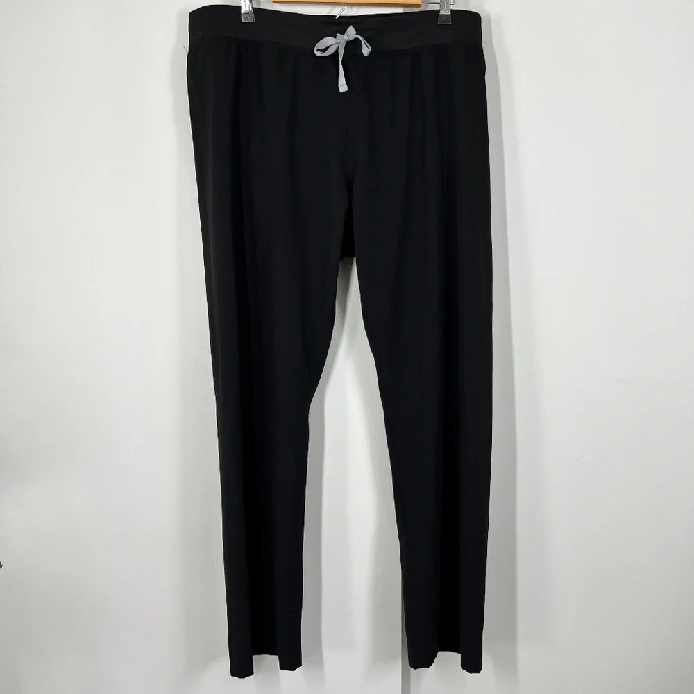 Figs Men's Scrub Pants Solid Technical Collection, Black, XL‎ 32